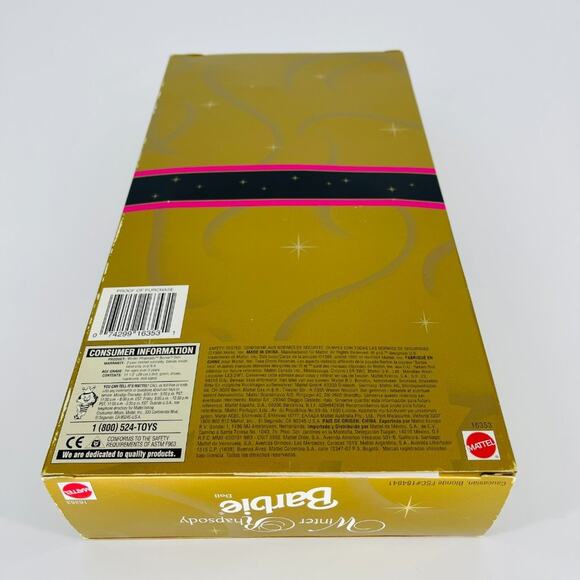 Winter Rhapsody Avon Exclusive Vintage Collector's Barbie Doll 16353 - NRFB /NIB - Picture 11 of 11